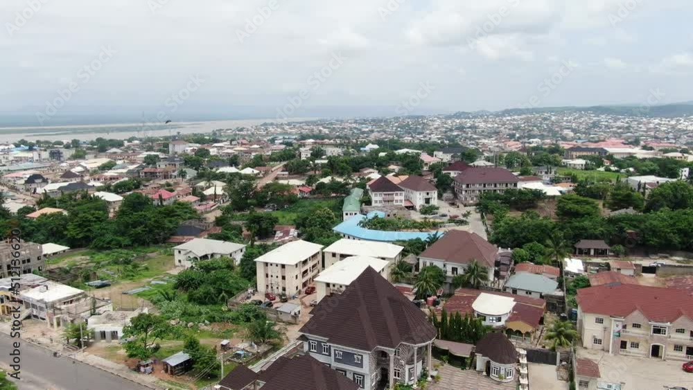 Shot of area View of Lokoja, Kogi State Nigeria Shot of area View of Lokoja, Kogi State Nigeria
