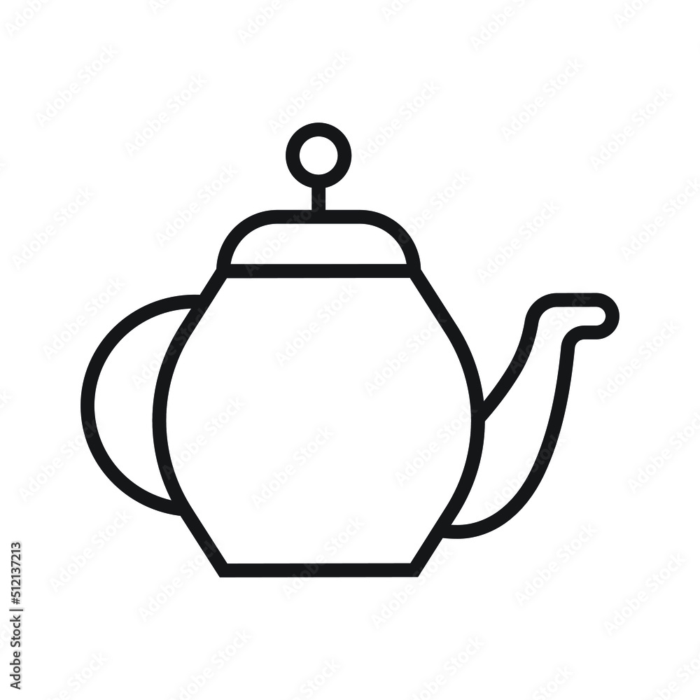 teapot vector for website symbol icon presentation teapot vector for website symbol icon presentation