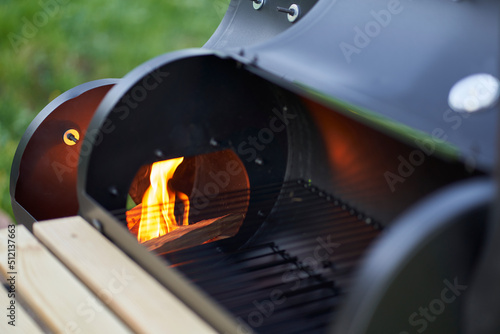 Slika na platnu New smoker barbecue grill
