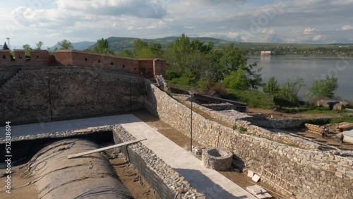 Medieval Fortress Fetislam ,  fortification on the right bank of the Danube river,  Kladovo, Eastern Serbia.
 photo