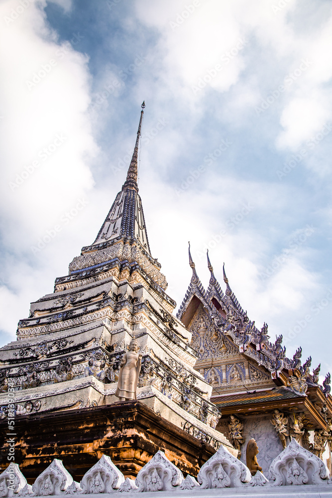 Wat Klang Bang Kaeo or Wat Klang Bang Kaew temple in Nakhon Pathom, Thailand