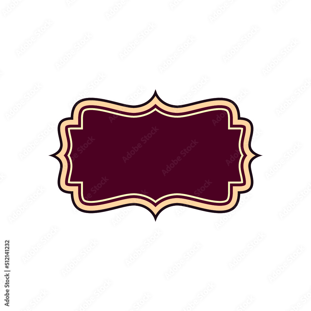 Blank label template Blank label template