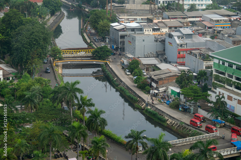 Obraz premium aerial view