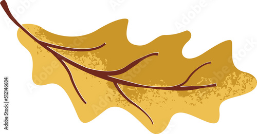 Fototapeta Naklejka Na Ścianę i Meble -  Autumn Leaves illustration 03