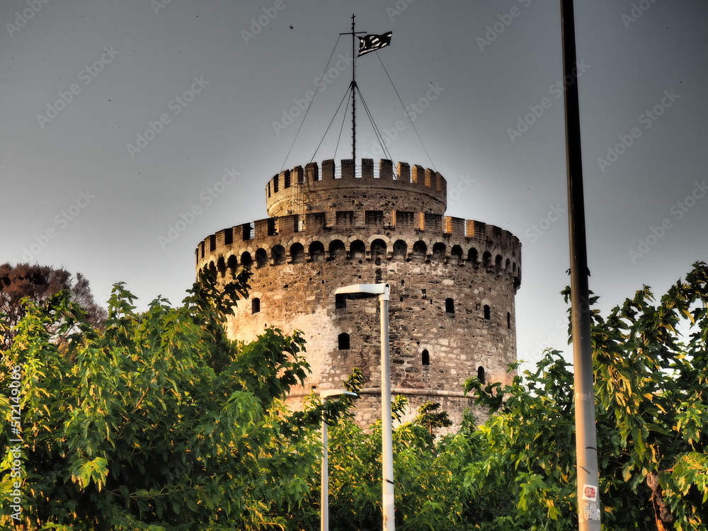 The white tower of Thessaloniki