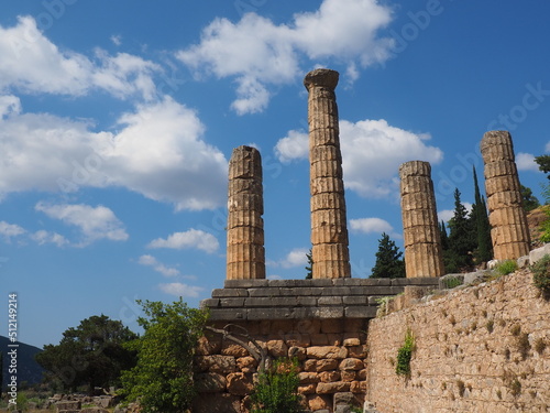 Ruins of the temple of Apollo