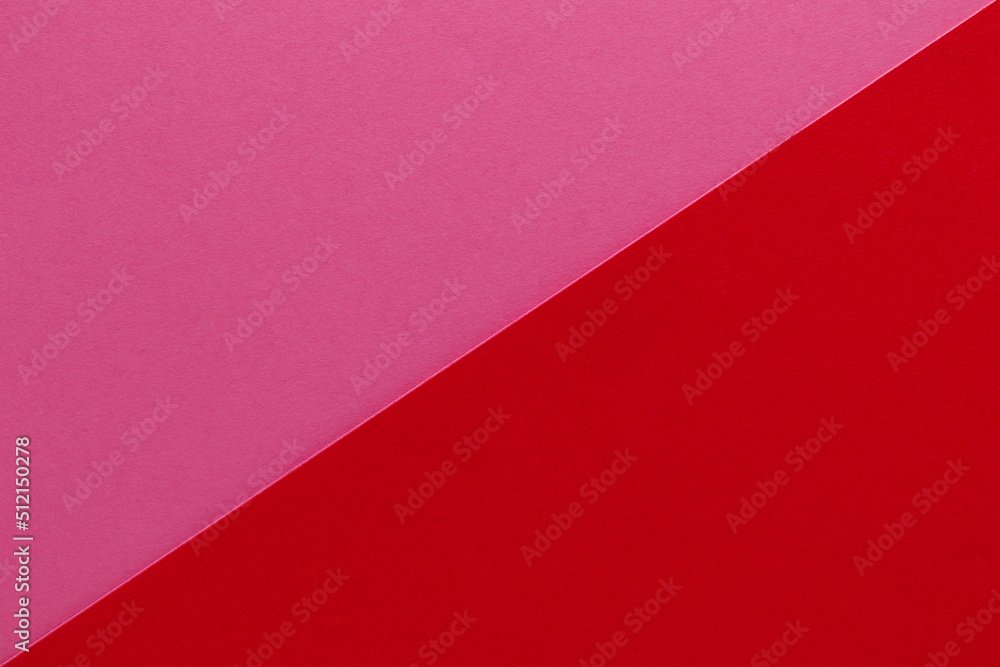 Two tone pink and red background. Texture of craft paper pattern Two tone pink and red background. Texture of craft paper pattern