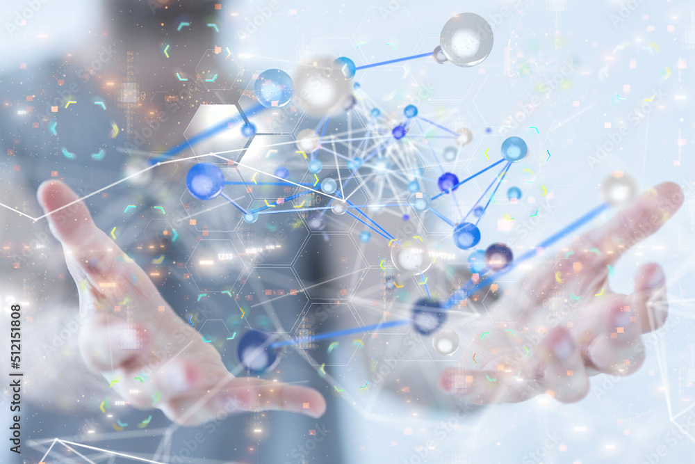 Business intelligence analyst dashboard on virtual Business intelligence analyst dashboard on virtual