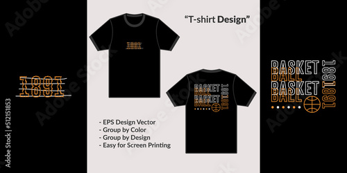 Streetwear basketball theme design founded in 1891 for premium vector t-shirt clothing merchandise