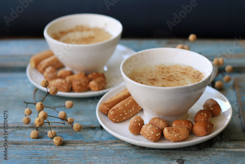 Cups of Warm Sahlab