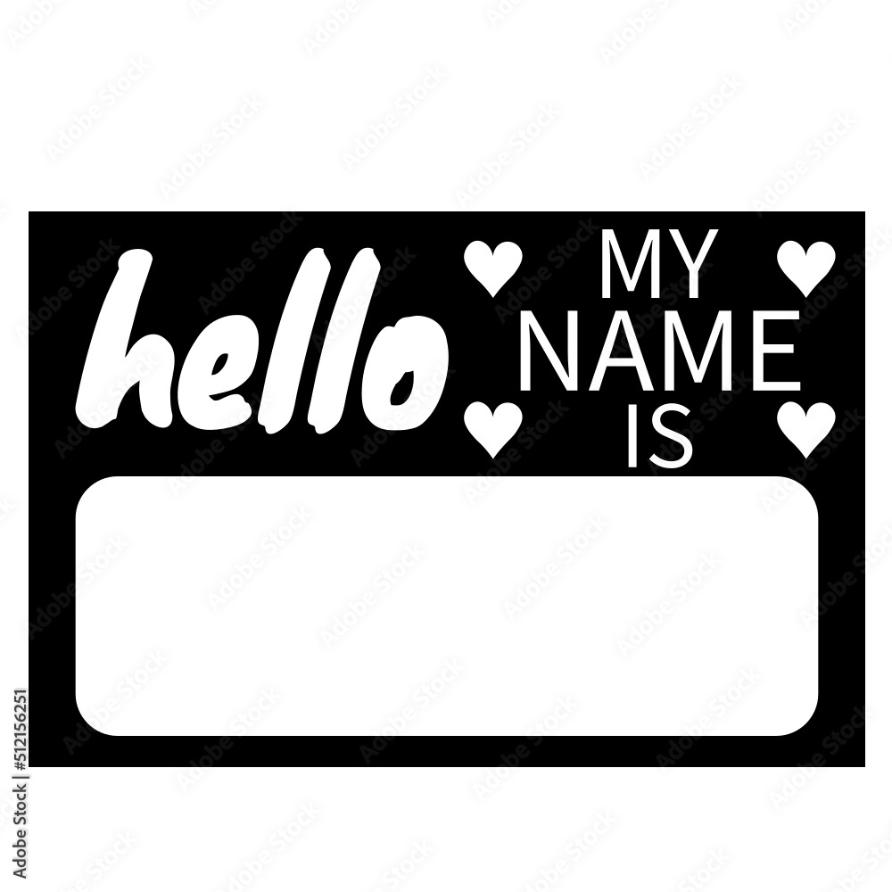 hello My Name Is Png Svg Name Tag Svg Name Tag SVG Cut Files Bold hello my name is png svg name tag svg name tag svg cut files bold