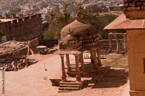 small tomb inside mehrangarh fort