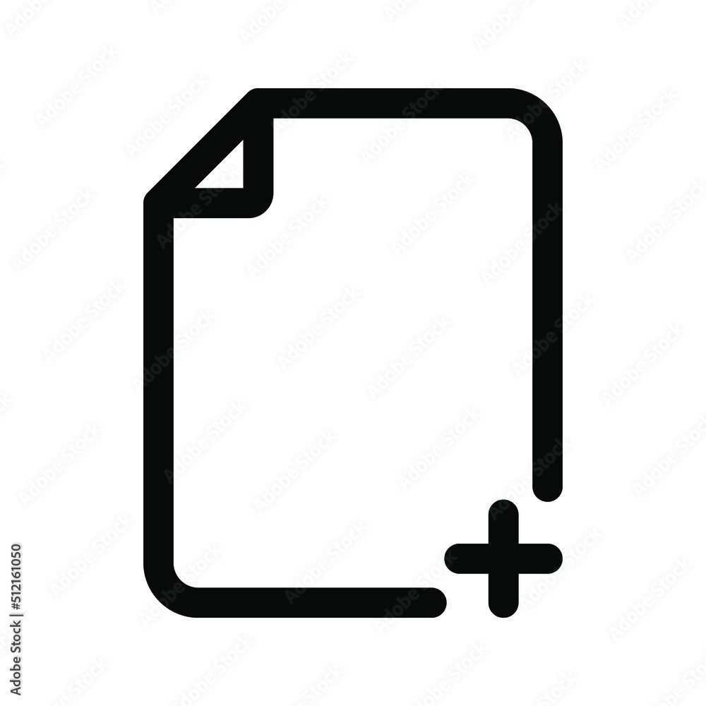Document icon. new file sign. vector illustration Document icon. new file sign. vector illustration
