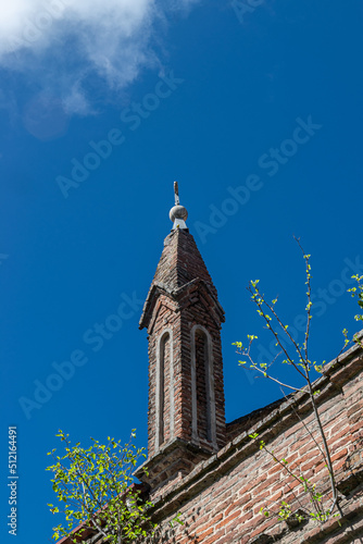 Old church in Duggan, Buenos Aires Province, Argentina photo