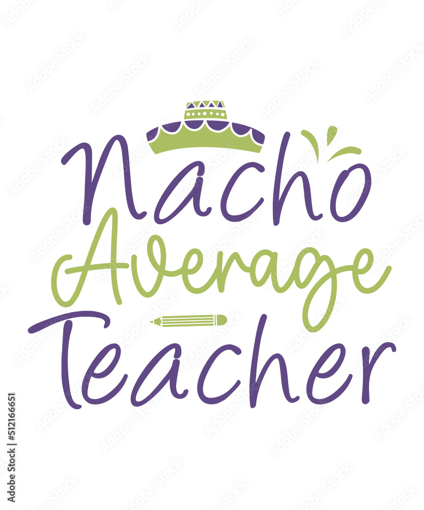 Naklejka premium teacher t shirt, mug designs