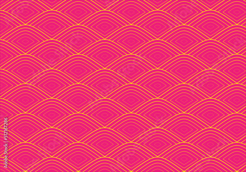 Wallpaper, packaging, fabrics, and textiles for the design and decorative background, seamless background pink texture modern graphic pattern geometric abstract pattern
