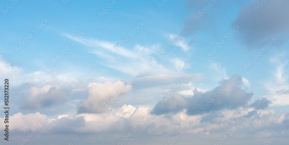 amazing blue sky background with clouds and light haze amazing blue sky background with clouds and light haze
