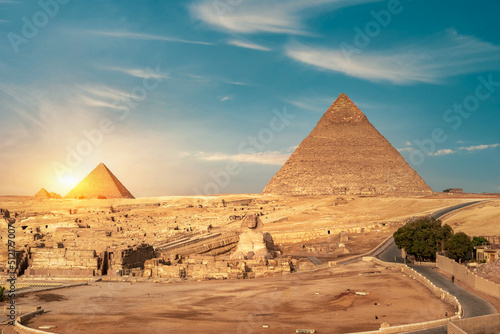 Evening in Giza