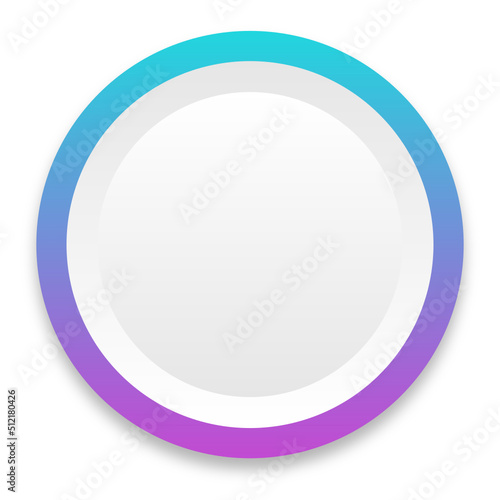 gradient circle banner 