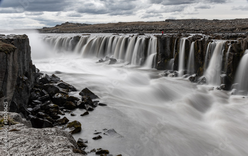 The Selfoss waterfall in northern Iceland