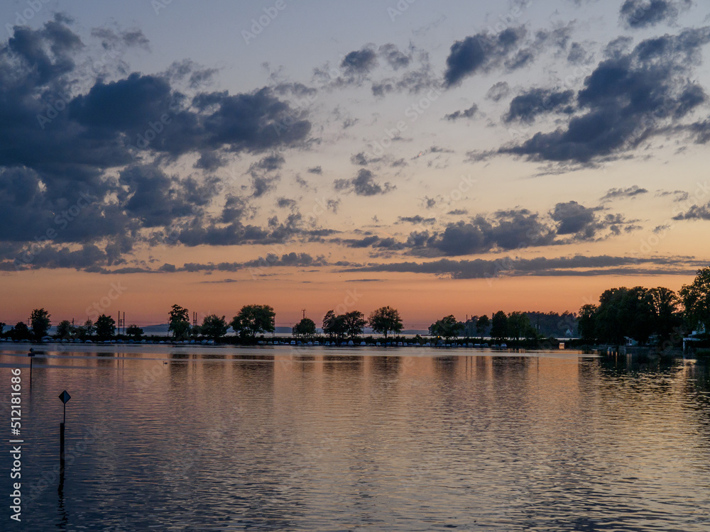 Obraz premium Die Stadt Lindau am Bodensee