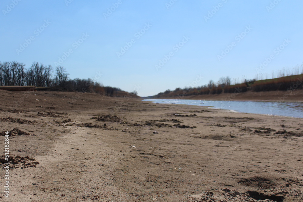 river in winter