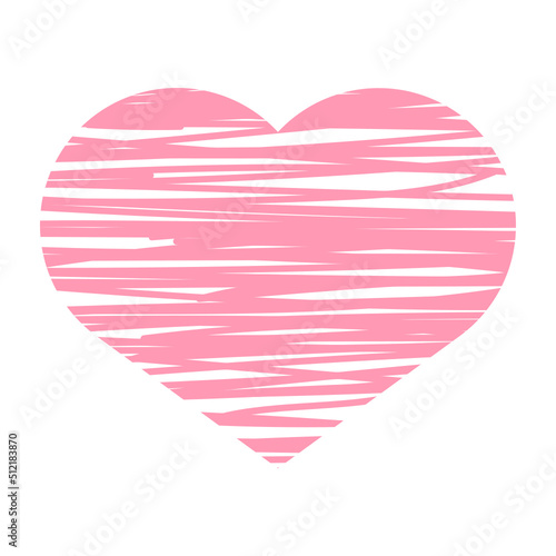 gradient abstract pattern heart
