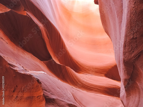 Antelope Canyon in the Navajo Reservation near Page, Arizona USA