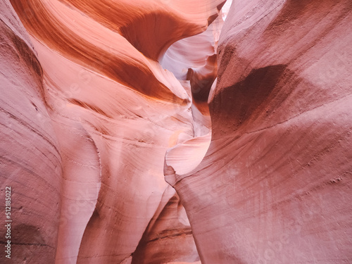 Antelope Canyon in the Navajo Reservation near Page, Arizona USA
