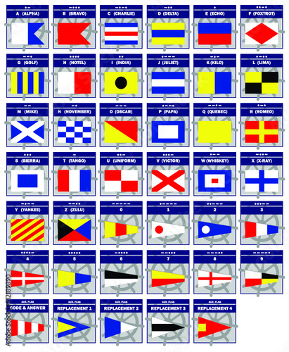 International Nautical Maritime Signal Flags