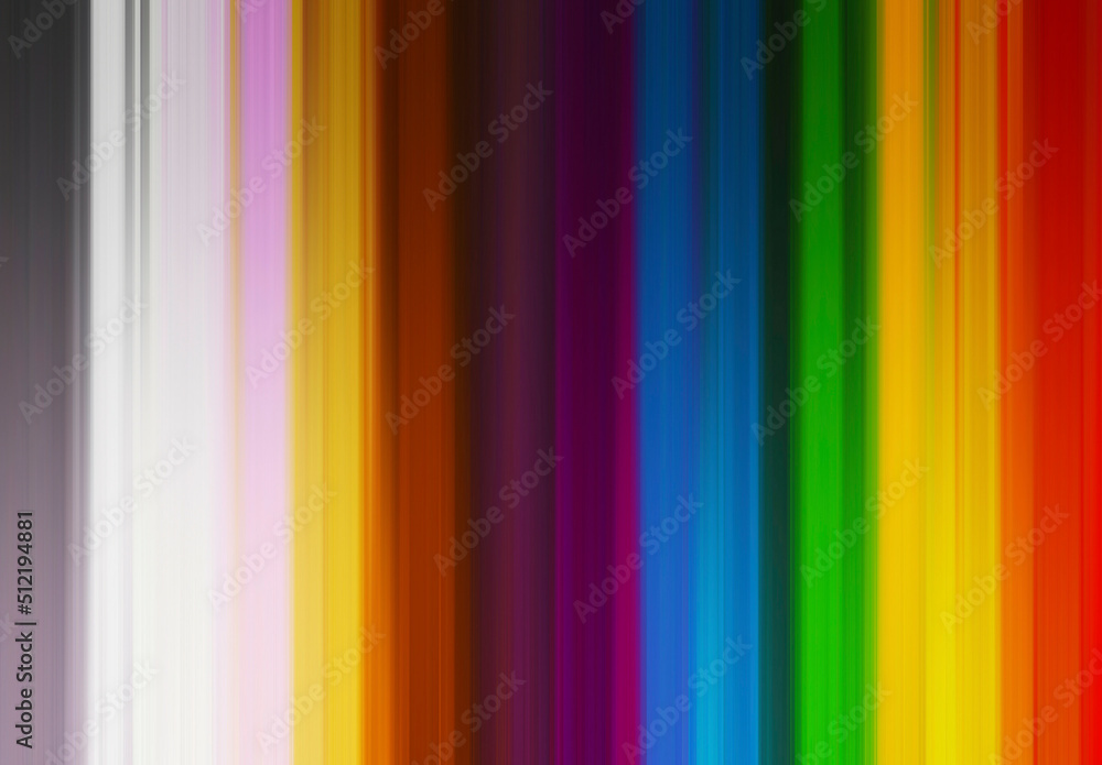 Obraz premium Vertical color blur lines illustration background hd