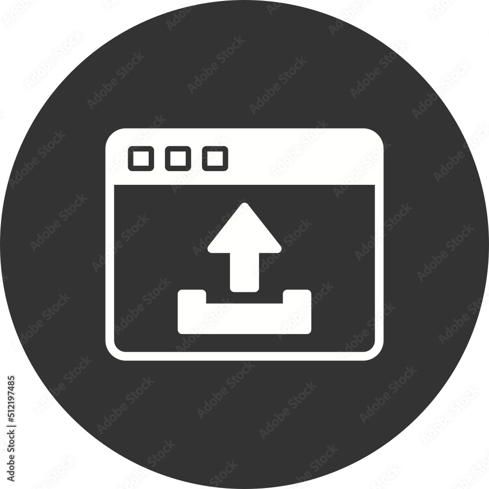 Upload file Icon