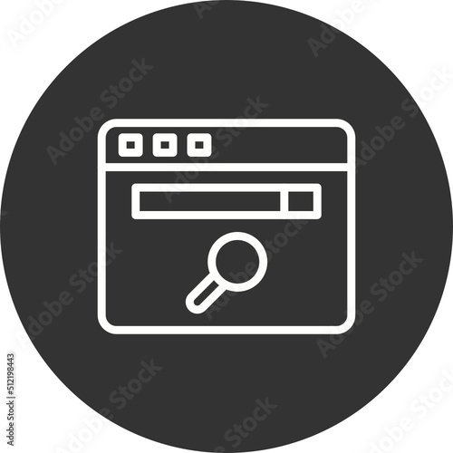 Search web page Icon