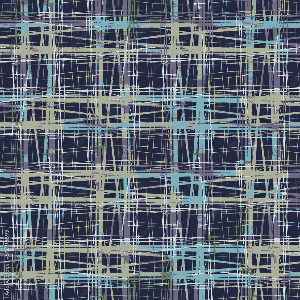 Modern seamless check pattern in casual style. Vector print. Modern seamless check pattern in casual style. Vector print.