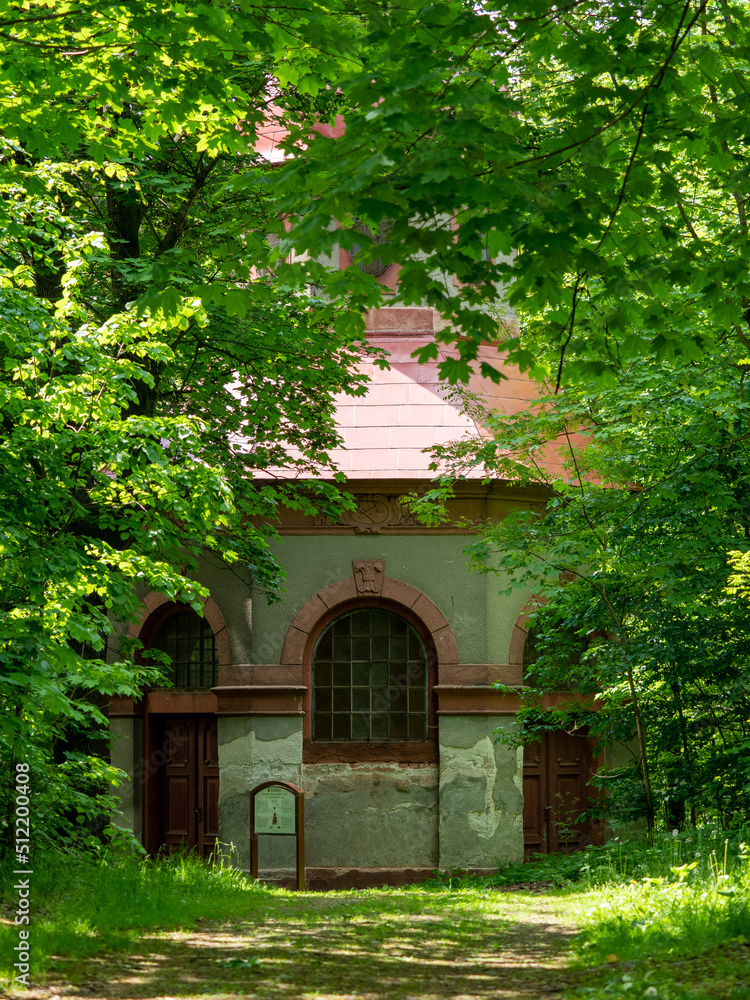 Traditional roadside shrine, Bardo, Lower Silesia, Poland