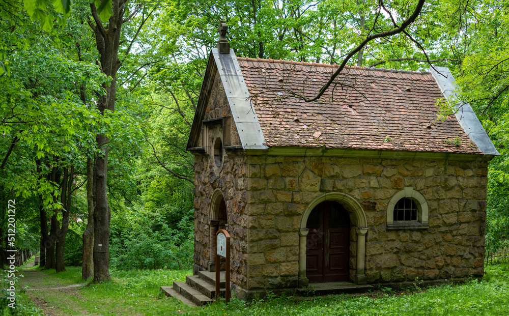 Traditional roadside shrine, Bardo, Lower Silesia, Poland