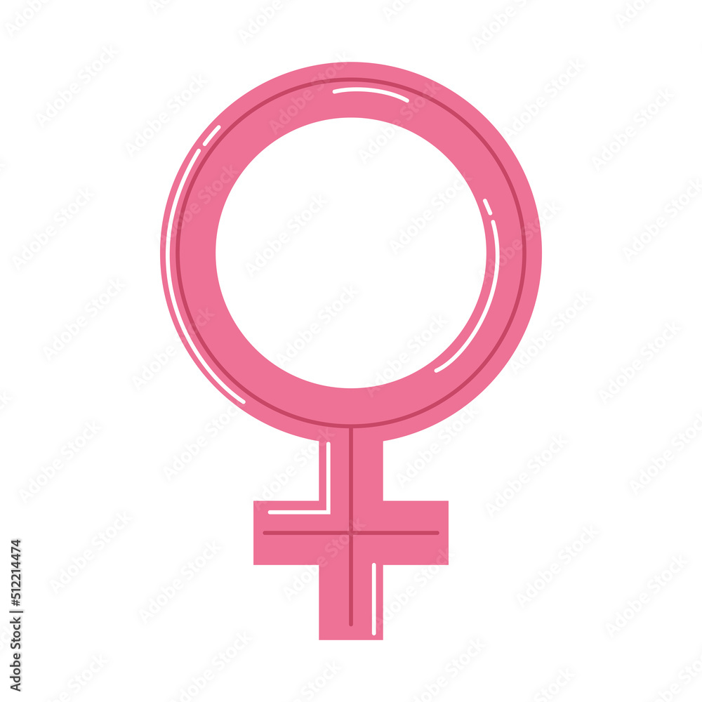 female gender symbol pink female gender symbol pink