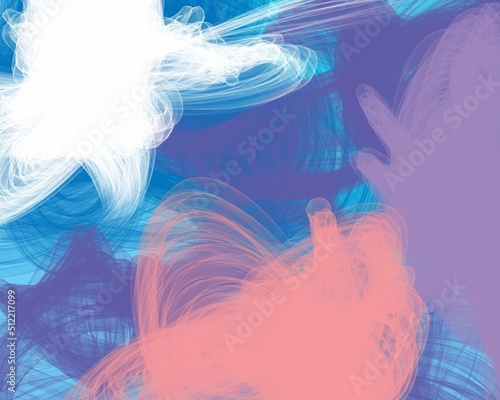 Obraz na płótnie abstract background with space w salonie