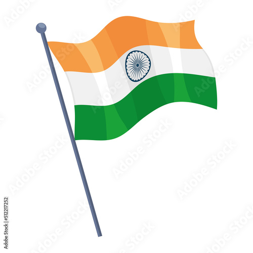india flag waving
