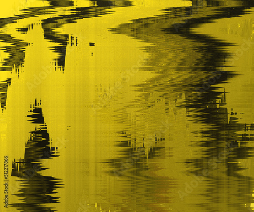 Obraz na płótnie yellow reflection w salonie