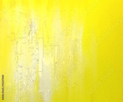 Obraz na płótnie yellow wall background w salonie