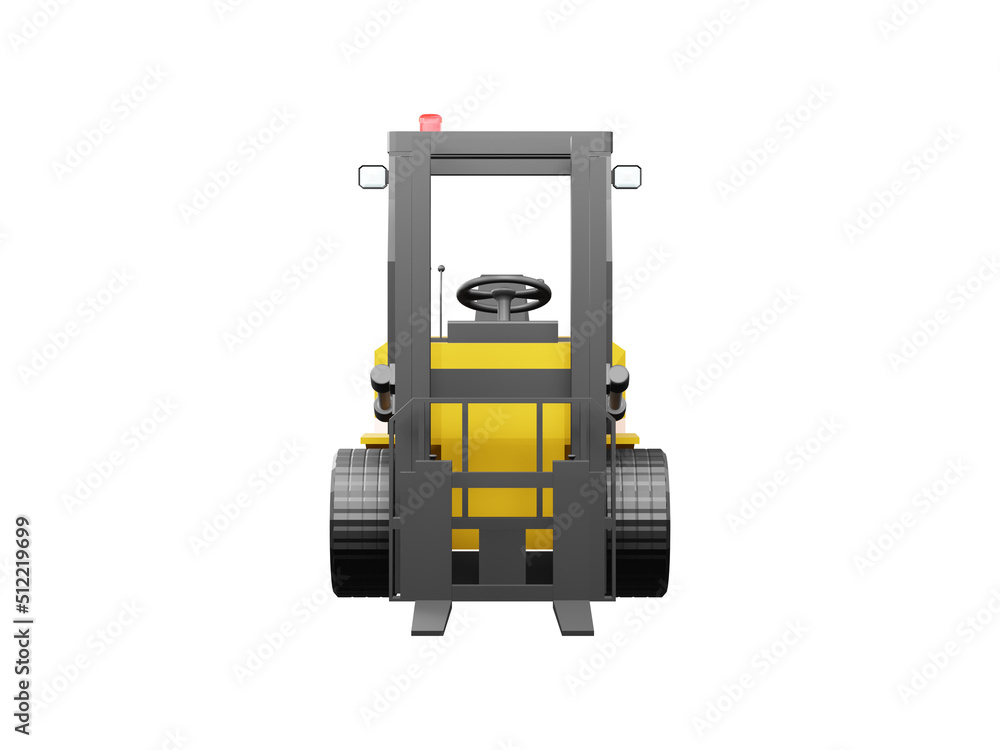 Forklift for use in warehouse vehicle model Forklift 3D rendering isolated on white backgrounds with clipping path illustration 3D rendering Forklift for use in warehouse vehicle model Forklift 3D rendering isolated on white backgrounds with clipping path illustration 3D rendering