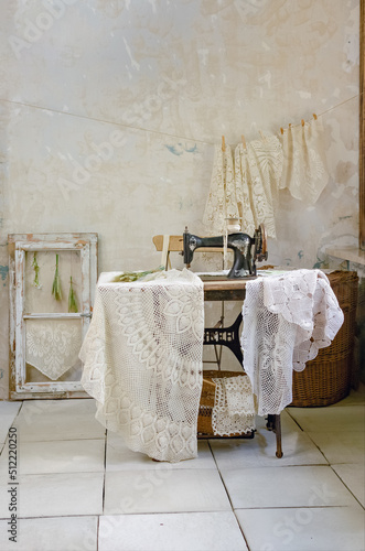 Vintage sewing machine