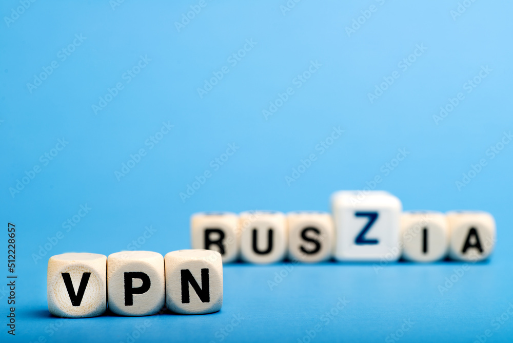 VPN in Russia. Safe and private Internet. Blocked sites. Letters VPN on bone cubes. letter Z. Space for text. VPN in Russia. Safe and private Internet. Blocked sites. Letters VPN on bone cubes. letter Z. Space for text.
