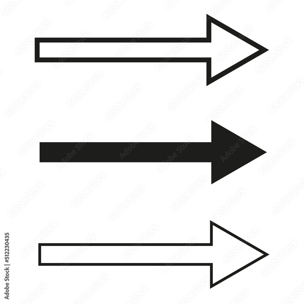 Different unique brush arrows. Exclusive arrow design. stock image. Different unique brush arrows. Exclusive arrow design. stock image.