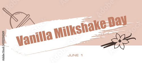 Card Vanilla Milkshake Day