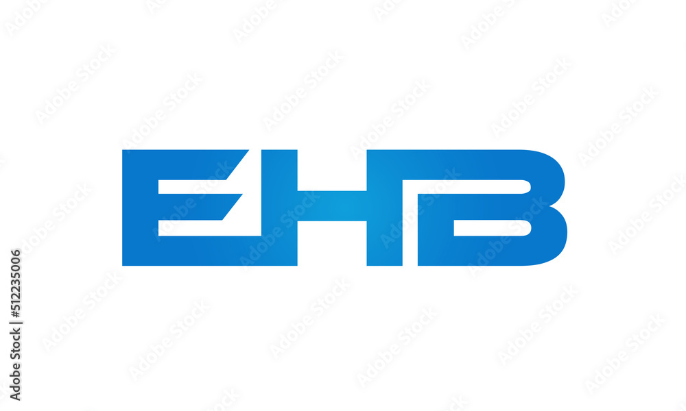 Connected EHB Letters logo Design Linked Chain logo Concept
Connected EHB Letters logo Design Linked Chain logo Concept