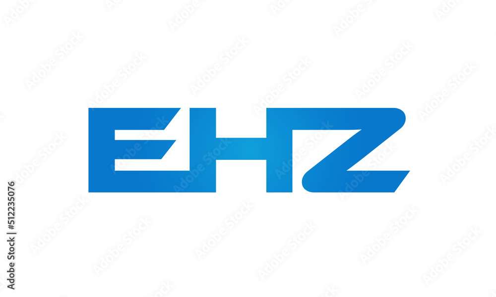 Connected EHZ Letters logo Design Linked Chain logo Concept
Connected EHZ Letters logo Design Linked Chain logo Concept