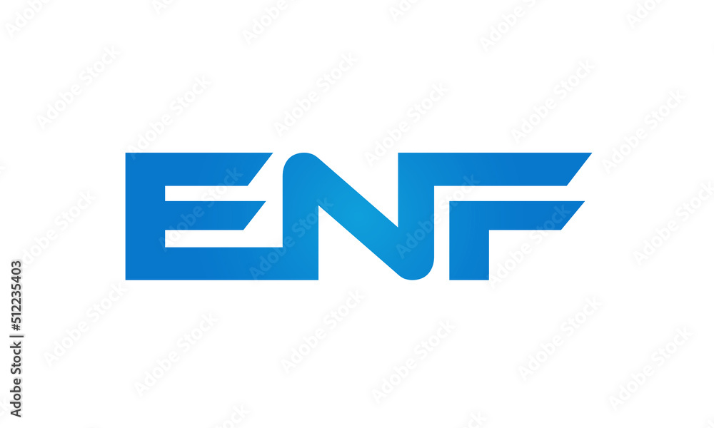Connected ENF Letters logo Design Linked Chain logo Concept
Connected ENF Letters logo Design Linked Chain logo Concept