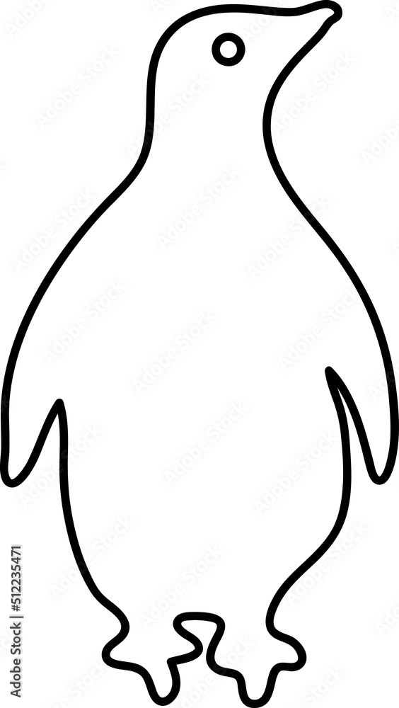 Bird with glyph icon vector line art on white background..eps Bird with glyph icon vector line art on white background..eps
